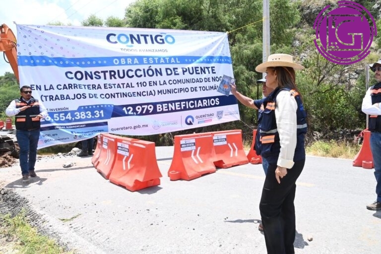 Alista CEI inicio de la construcción del puente en la carretera estatal 110