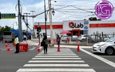 Inicia pilotaje vial en el cruce de Bernardo Quintana y Calzada de Los Arcos
