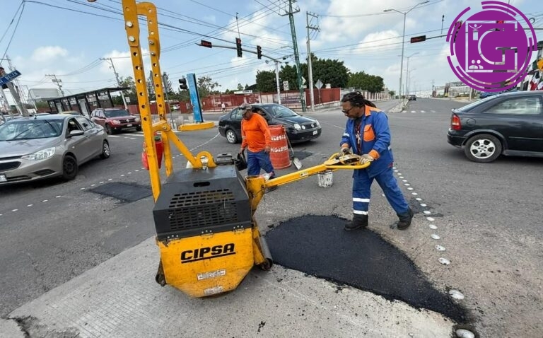 Se han atendido 12 mil 842 baches en todo el municipio