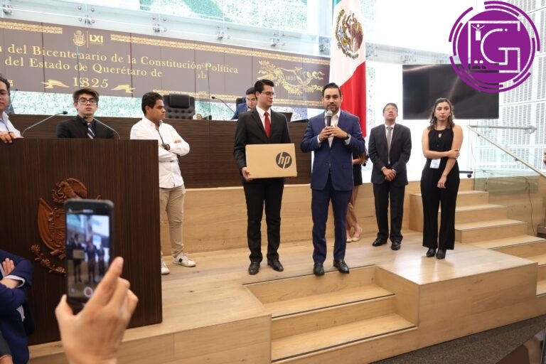 Presidió Homero Barrera Parlamento Juvenil en la Legislatura del Estado