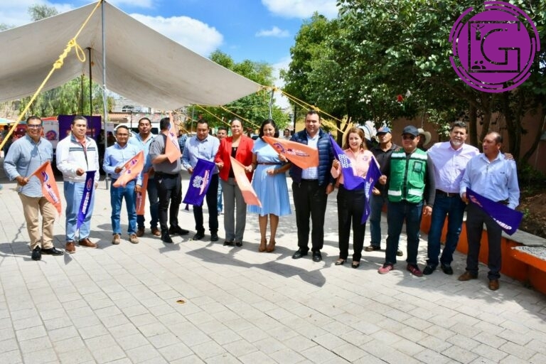 Arranca obra de remodelación de la Plaza Principal de la comunidad de Galeras