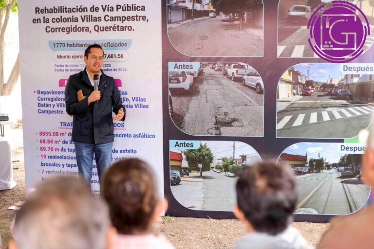 Entrega Chepe vialidades seguras y renovadas en Villas Campestre