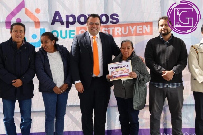 Entrega Gaspar Trueba apoyos del programa “Apoyos que Construyen”