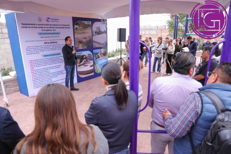 Entrega Chepe Guerrero nuevo parque en La Negreta, en beneficio de 650 habitantes