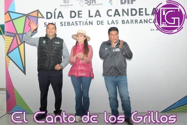 Conviven Georgina Sánchez y Roberto Cabrera con familias de San Miguel Arcángel y San Sebastián de las Barrancas Sur