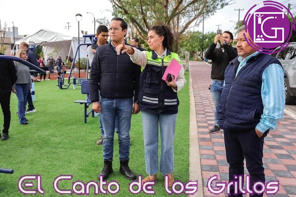 Entrega Chepe Guerrero remodelación del parque Atenas en la colonia Tejeda