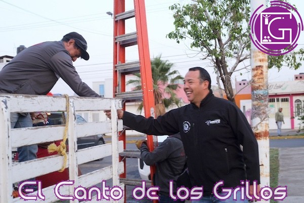 Supervisa Roberto Cabrera trabajos de limpieza en parque de Praderas del Sol