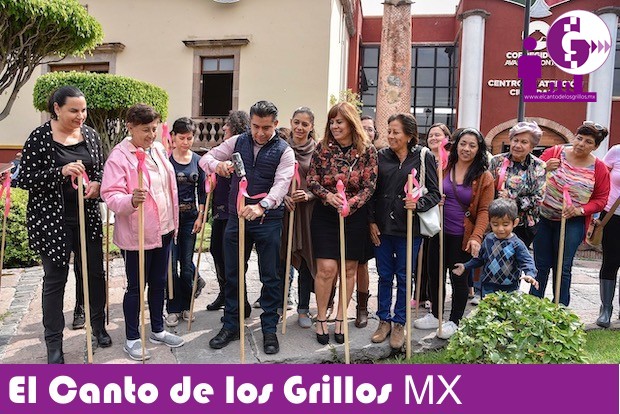 Arranca en #Corregidora campaña para sensibilizar sobre el cáncer de mama