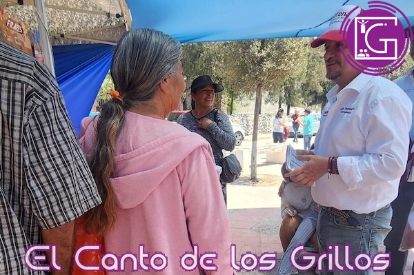 Presenta Luis Humberto Fernández sus propuestas en la comunidad de La Barreta