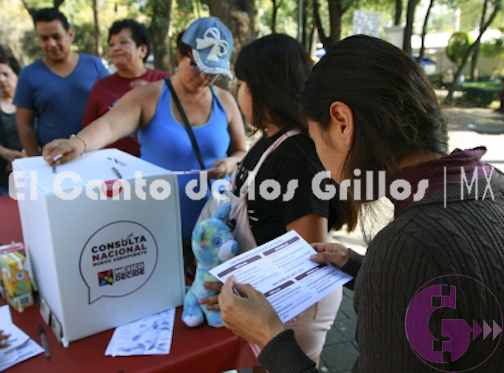 Algo extraordinario, participación ciudadana en #consulta, destaca López Obrador