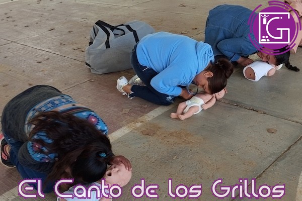 Capacitan a población como Primer Respondiente en Santa María Álamos #SanJoaquín