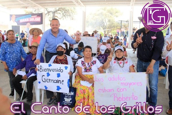 Respalda Santa Rosa Xajay a Germaín Garfias