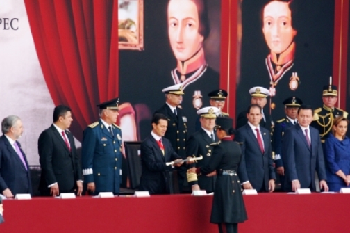 Conmemora @EPN 169 años de la Gesta Heroica de los Niños Héroes