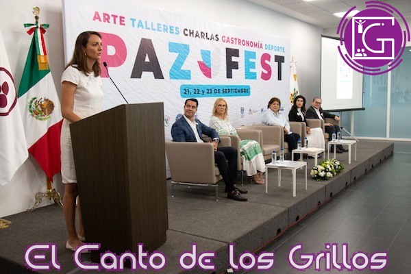 Inaugura Ana Paola López Birlain Festival de la Paz