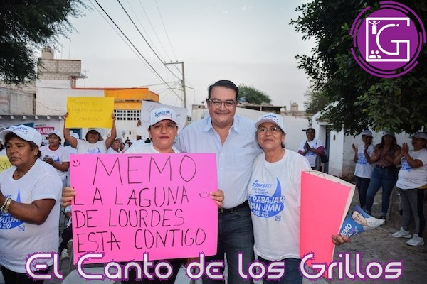 Agradece Memo Vega apoyo de El Organal y Laguna de Lourdes
