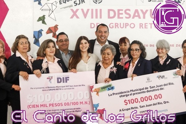 Realizan presidencia y DIF de #SJR donativo para pacientes con cáncer de mama