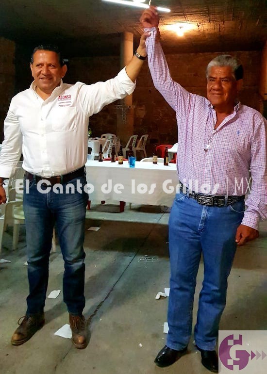 Respalda exalcalde Chava Piña candidatura del priista Alonso Landeros
