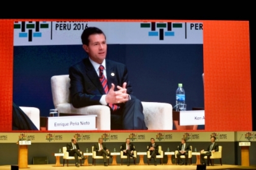 .@APEC debe ser motor de Área de Libre Comercio de la región: @EPN
