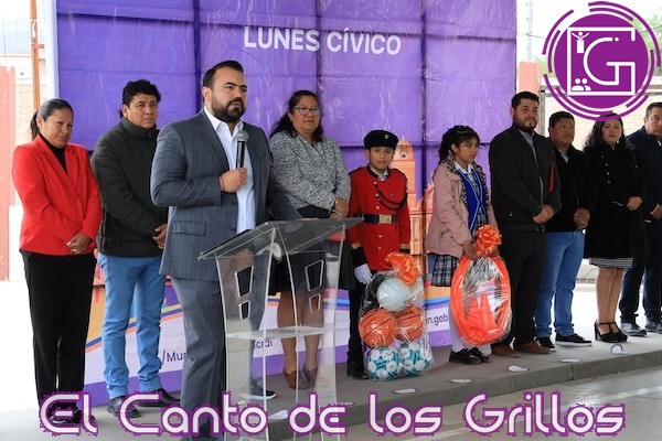 Entrega Trueba techumbre en primaria “Martín V. González” y anuncia más mejoras