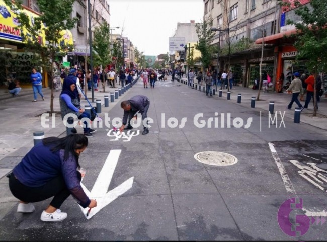Casi listas calles aledañas a San Lázaro para la sucesión presidencial