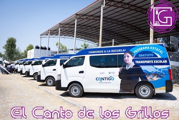 Entregan nuevas unidades de transporte escolar en #ArroyoSeco