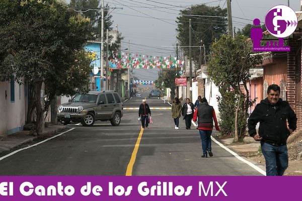 Entrega gobierno sanjuanense mejoramiento de calle en La Estancia