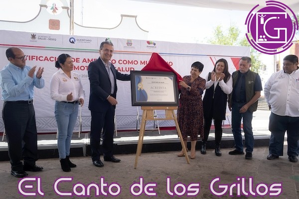 Recibe #Amealco certificación como municipio Promotor de la Salud