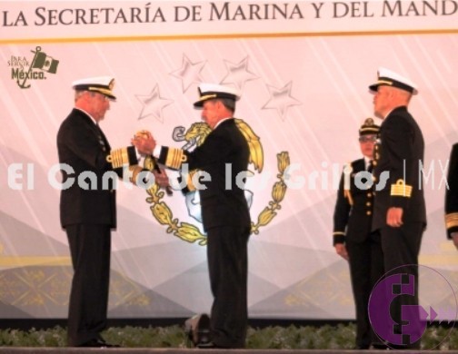 Recibe Ojeda Durán mando de la Secretaría de Marina