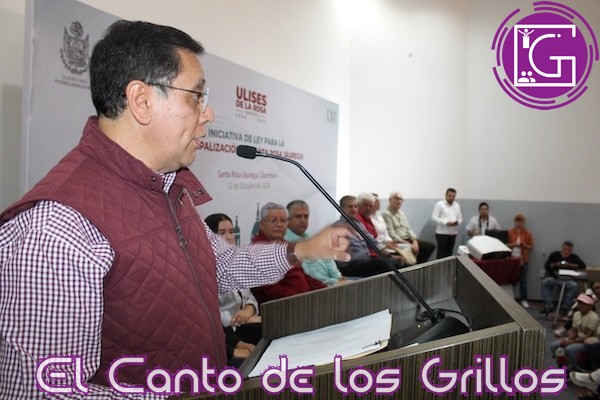 Impulsa Ulises Gómez municipalización de Santa Rosa Jáuregui