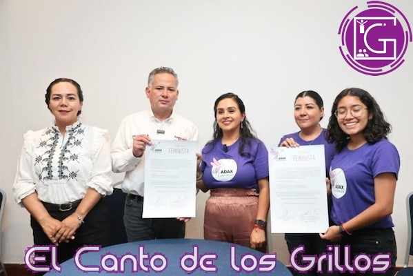 Firma Santiago Nieto Agenda Feminista de Adax Digitales