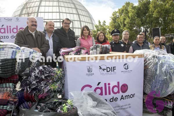 Arranca DIF sanjuanense colecta “Un cálido abrazo de amor 2018”