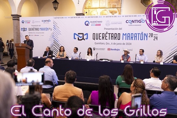 Anuncia Kuri el Querétaro Maratón 2024