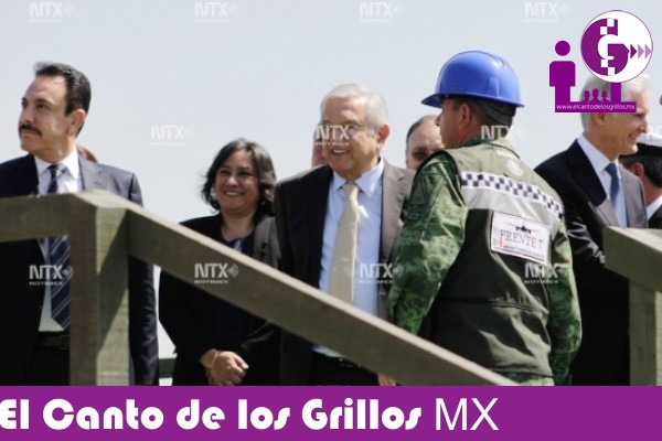 Supervisa AMLO avances en #SantaLucía