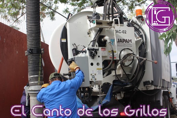 Con equipo Vactor, JAPAM mantiene los trabajos de #desazolve en el municipio