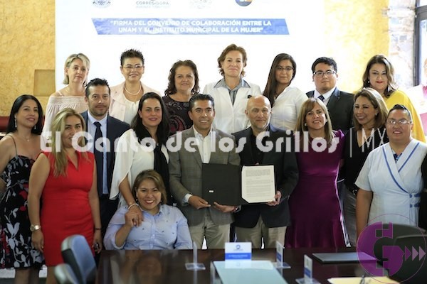 Firman convenio @MpioCorregidora y @UNAM_MX