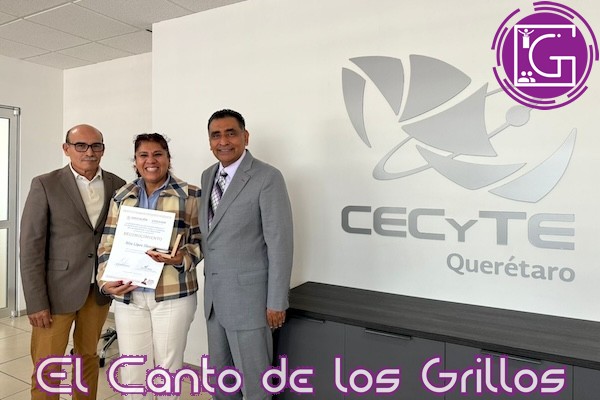 Reconocen a docente de Cecyteq plantel 5