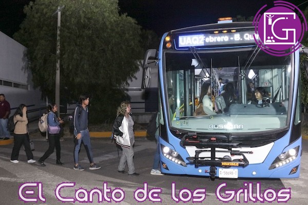 Inician operaciones nuevas rutas de Qrobús para estudiantes de UAQ