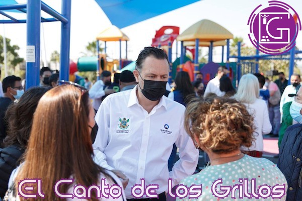 Asiste gobernador a entrega del Parque La Lagartija