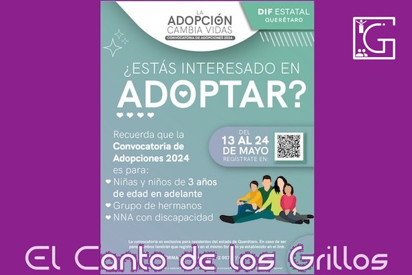 Abre Convocatoria de Adopción 2024 para #Querétaro