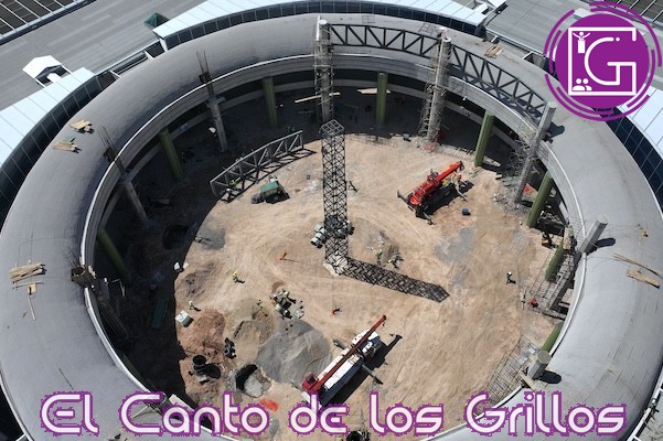 Avanza construcción de cubierta en Centro Educativo y Cultural Gómez Morín