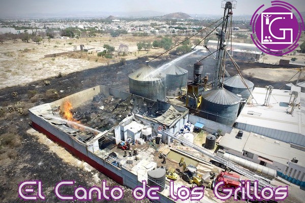 Controlado, incendio en Zona Industrial Balvanera
