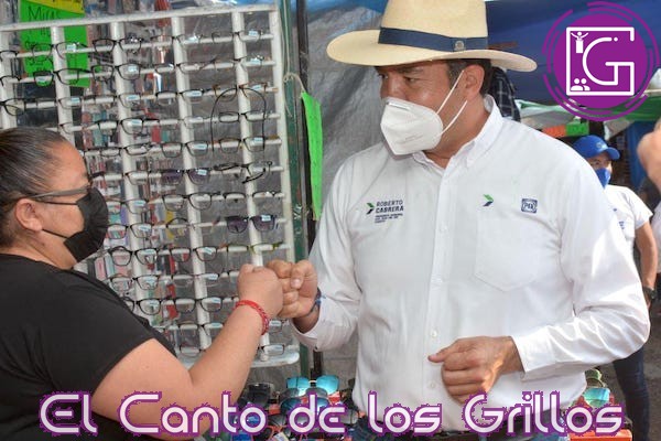 Relanzar el comercio y transformar el tianguis de Las Garzas, compromiso de Roberto Cabrera