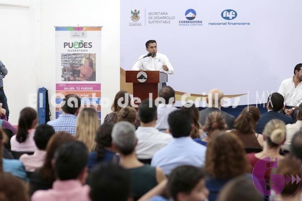 Presentan Créditos Puedes y Créditos Nafin en #Corregidora
