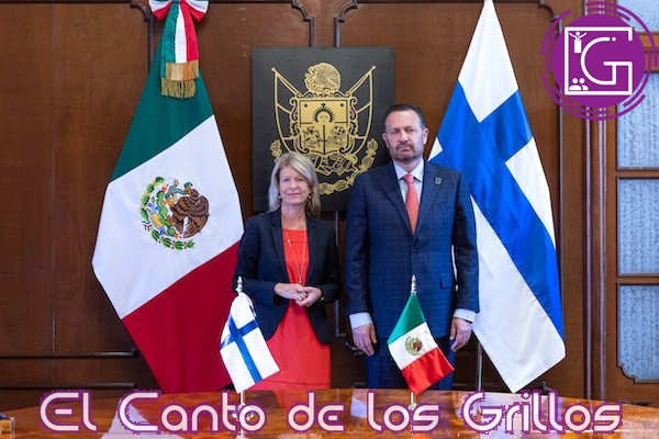 Se reúne gobernador con delegación diplomática de #Finlandia