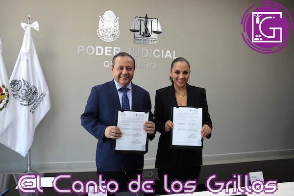Firman SMDIF Querétaro y Poder Judicial convenio para proteger a grupos vulnerables