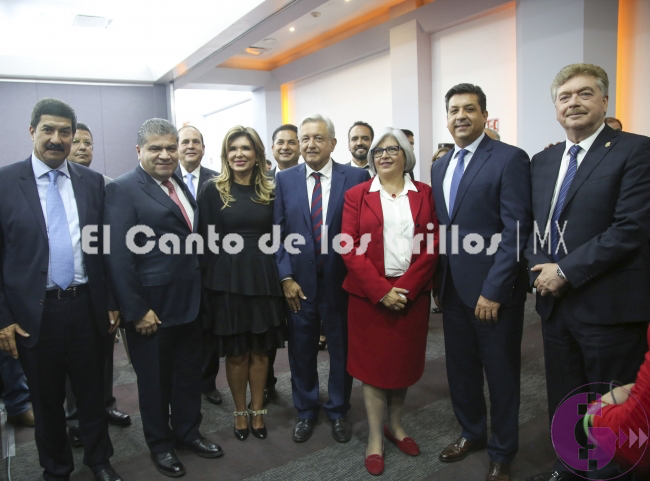 Analizan López Obrador y gobernadores bajar #impuestos en la frontera