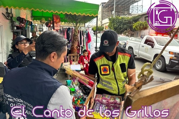 Realiza Protección Civil operativo para venta de artículos pirotécnicos