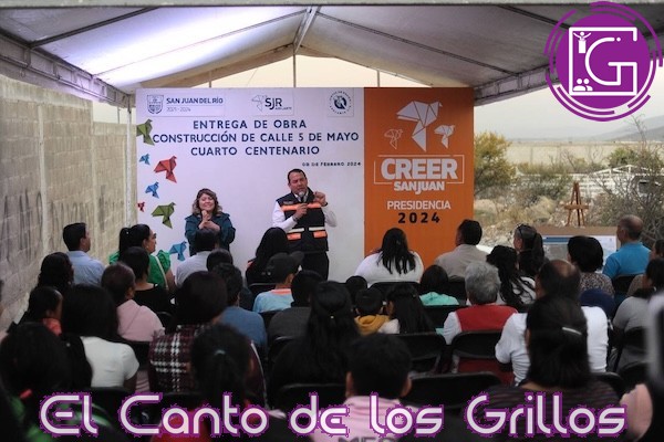 Entrega Roberto Cabrera rehabilitación de calle en Cuarto Centenario