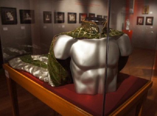 Santo, El enmascarado de Plata. Cien Años, en Casa de Cultura de Puebla