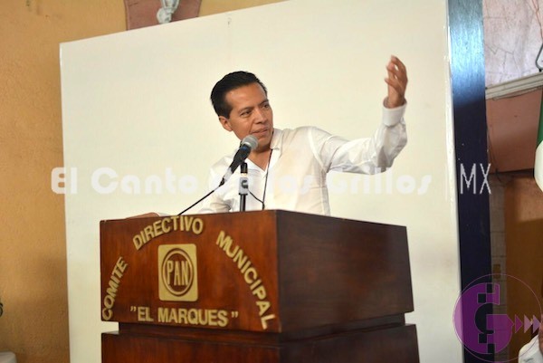 Alejandro Escobedo, nuevo dirigente del PAN en El Marqués